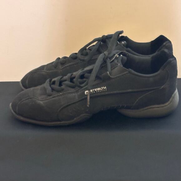 Bloch Stealth Low Profile Dance Black Sneakers Shoes Sz 10 - Picture 2 of 8
